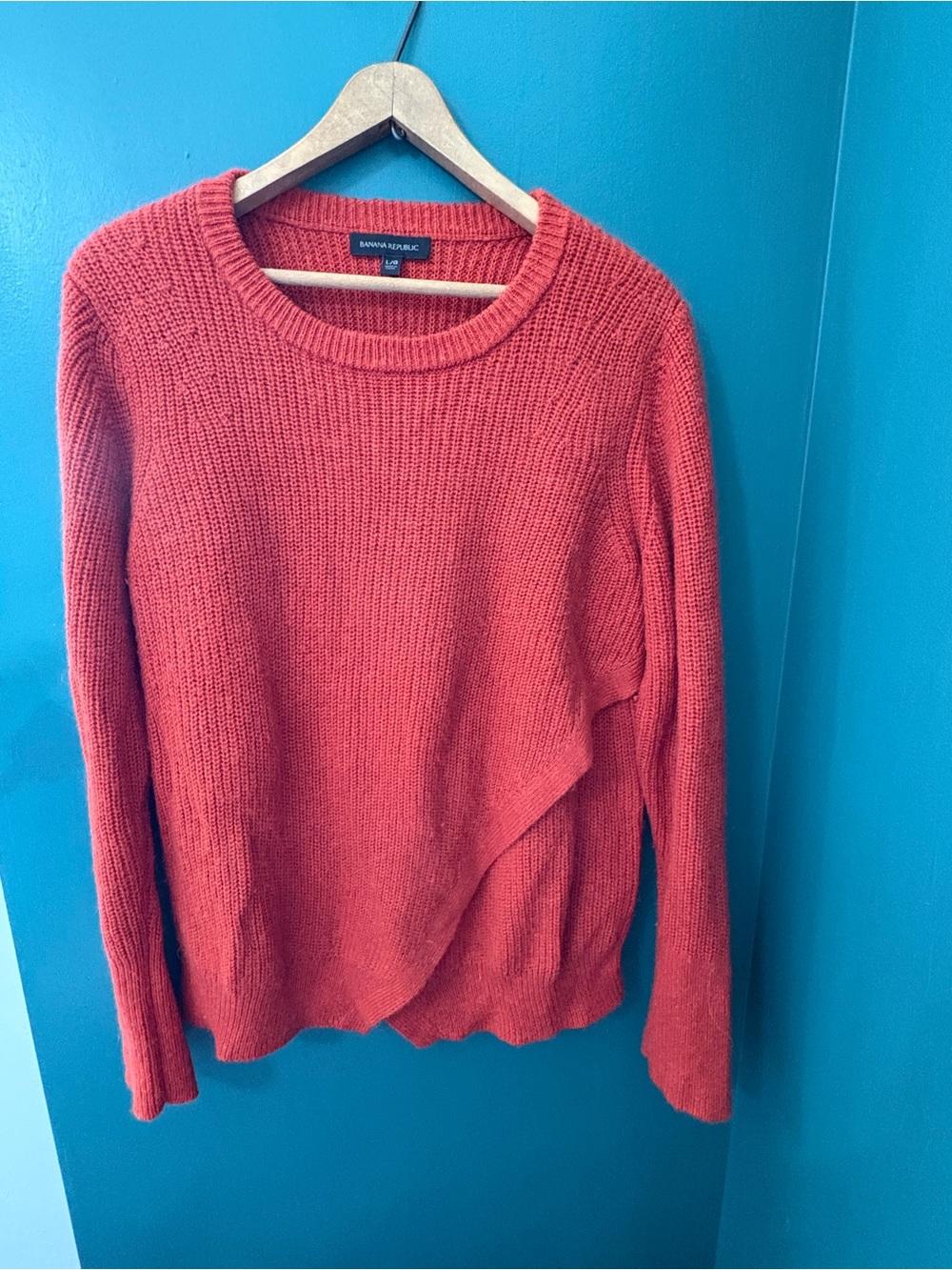 Banana Republic Burnt Orange Crewneck Sweater